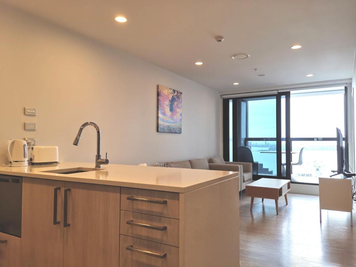 Modern 2 Bedroom Apartment 1 Minute To Skytower Auckland Kültér fotó