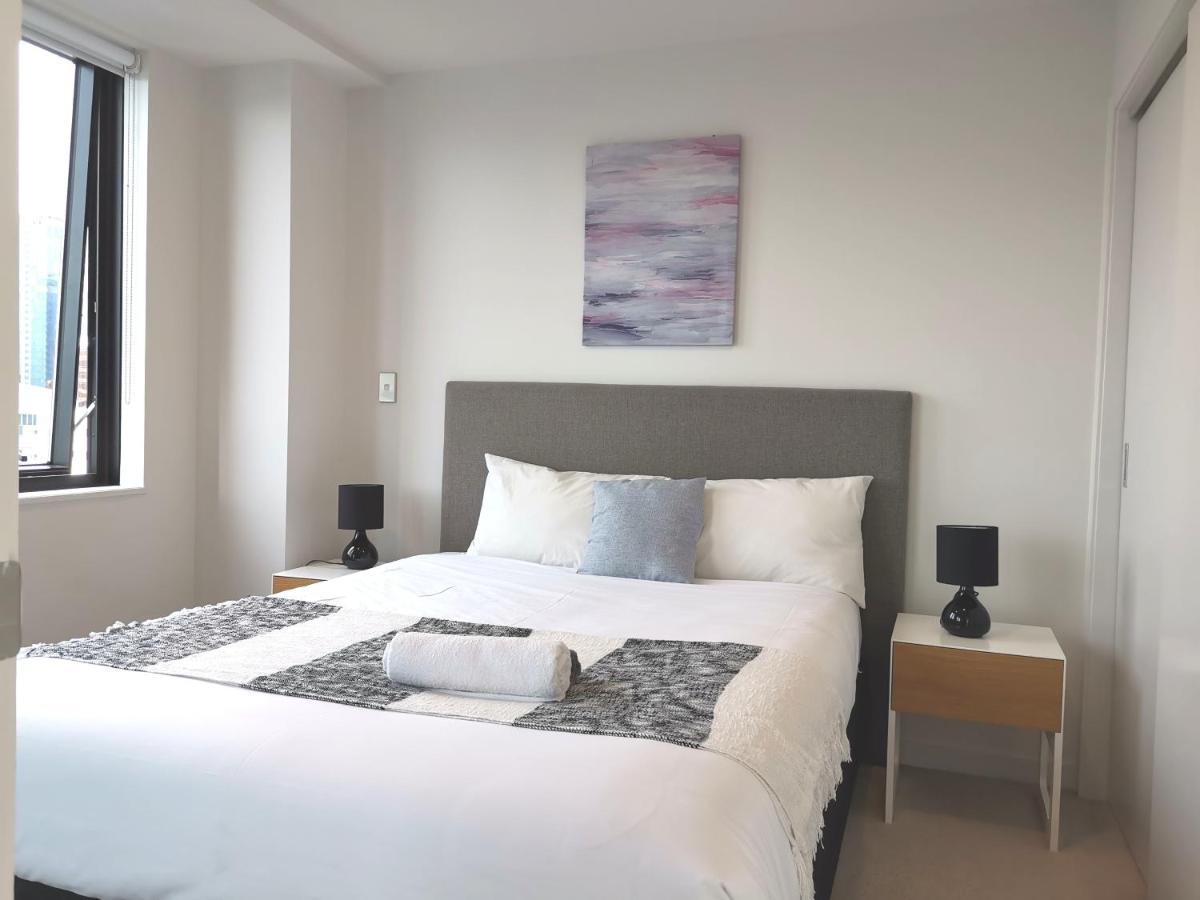 Modern 2 Bedroom Apartment 1 Minute To Skytower Auckland Kültér fotó